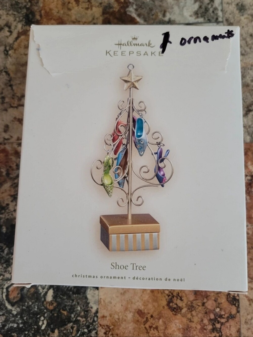 2007 Hallmark Shoe Tree Keepsake Christmas Ornament